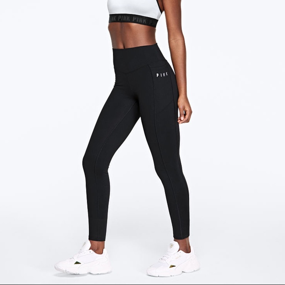 NWT Pink Sport Ultimate V High Waist Leggings